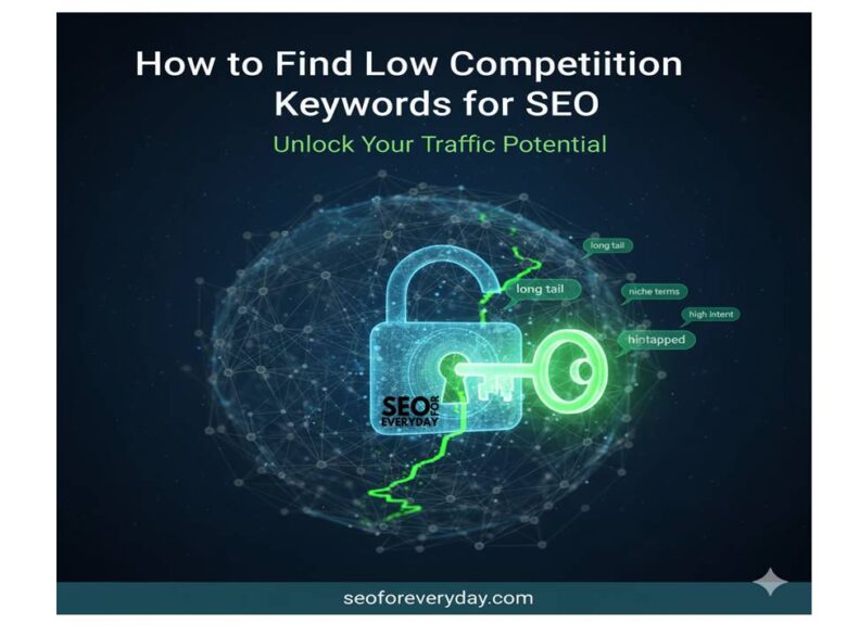 How to find low competition keywords for SEO