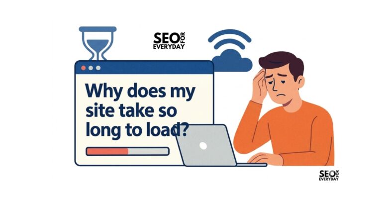 why does my website take so long to load