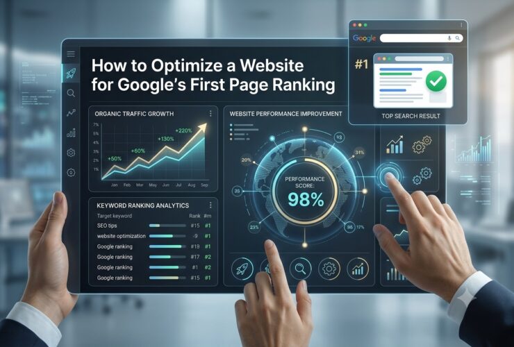 How to Optimize a Website for Google’s First Page Ranking