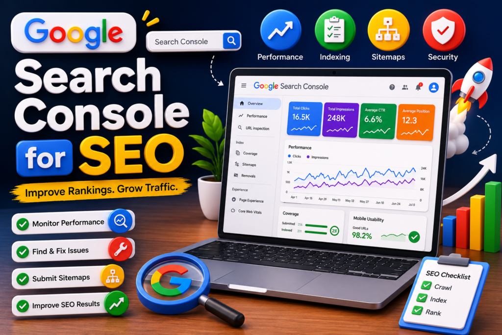 how to use Google Search Console for SEO