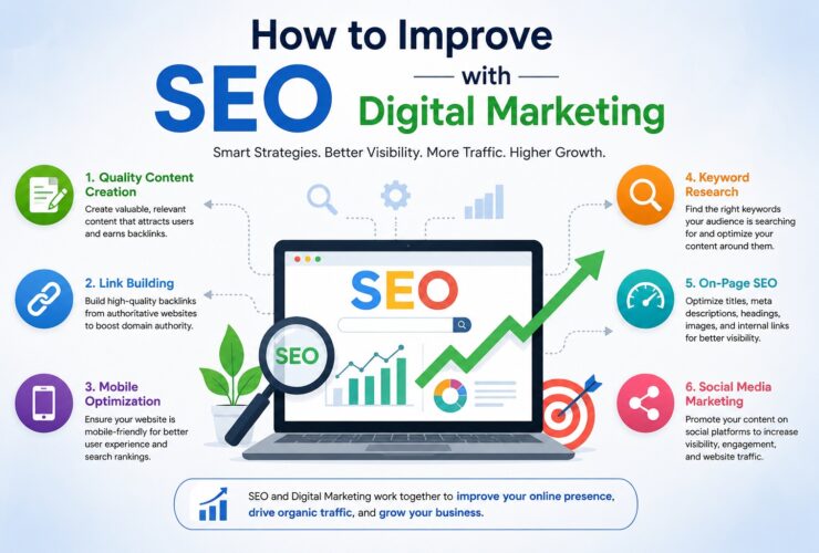 How to Improve SEO with Digital Marketing