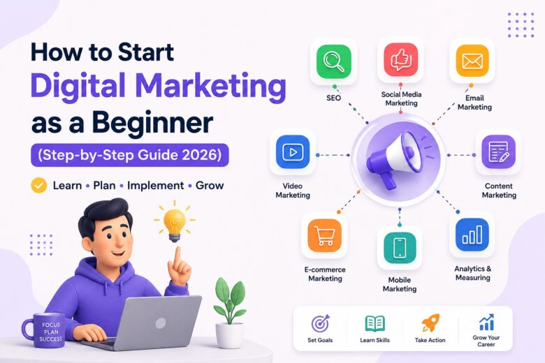 o Start Digital Marketing as a Beginner