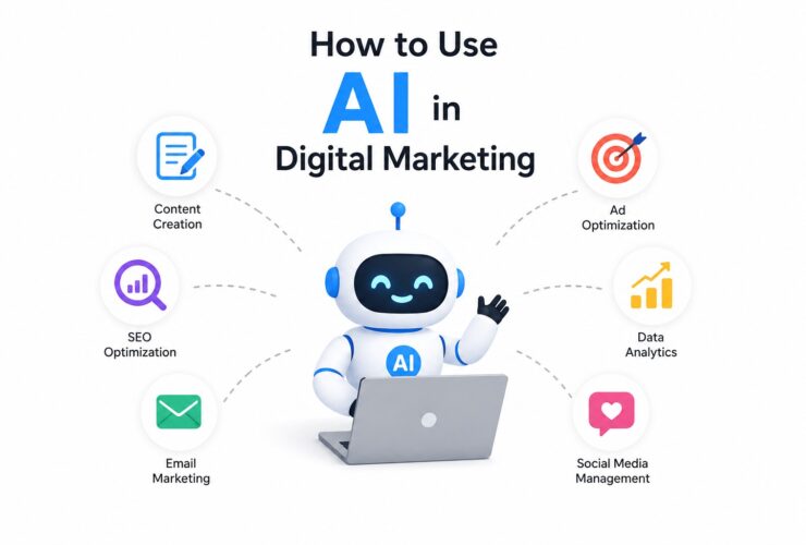 How to Use AI in Digital MArketing