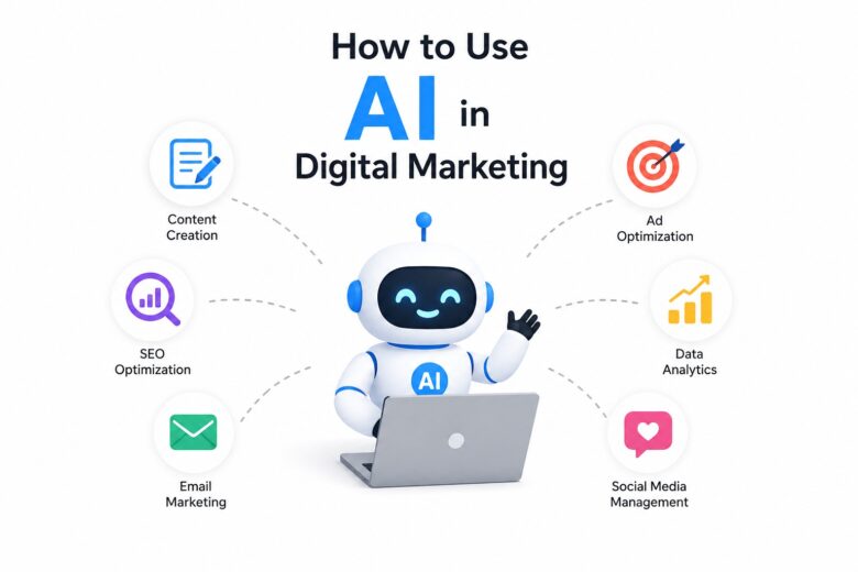 How to Use AI in Digital MArketing