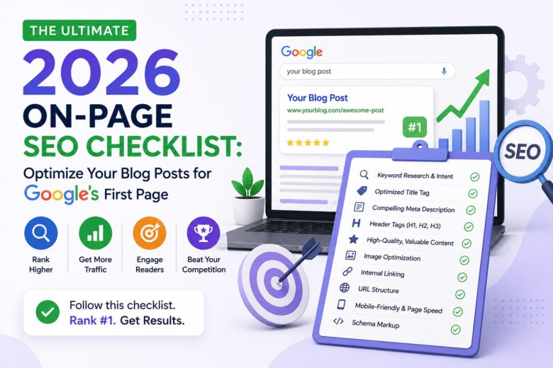On-Page SEO Checklist 2026