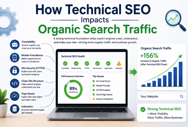How Technical SEO Impacts Organic Search Traffic